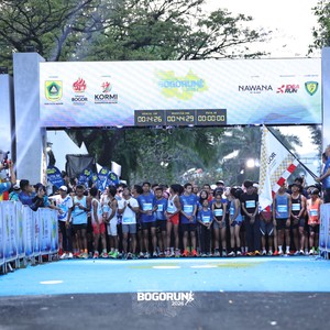 Race photo from BOGORUN 2026
