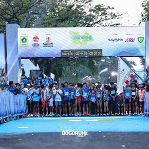 Race photo from BOGORUN 2026