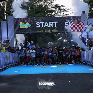 Race photo from BOGORUN 2026