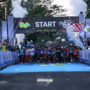 Race photo from BOGORUN 2026
