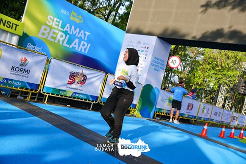 Race photo from Taman Budaya x BOGORUN 2025