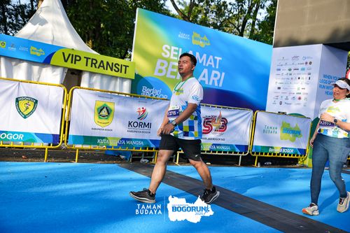 Race photo from Taman Budaya x BOGORUN 2025
