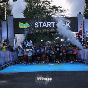 Race photo from BOGORUN 2026