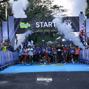 Race photo from BOGORUN 2026