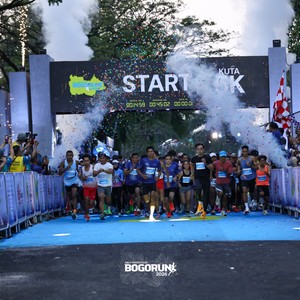 Race photo from BOGORUN 2026