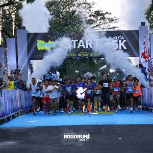 Race photo from BOGORUN 2026