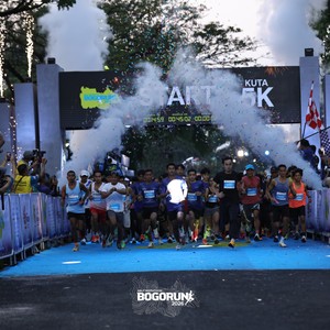 Race photo from BOGORUN 2026