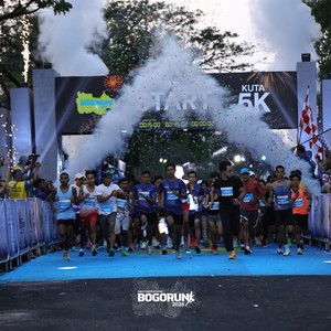 Race photo from BOGORUN 2026