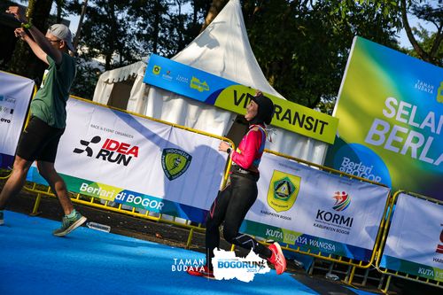 Race photo from Taman Budaya x BOGORUN 2025