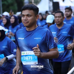 Race photo from BOGORUN 2026