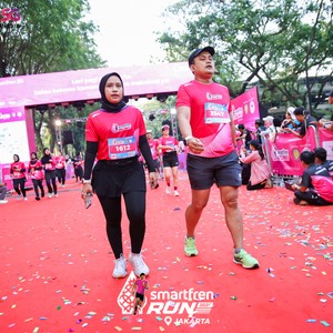 Race photo from SMARTFREN RUN 2026