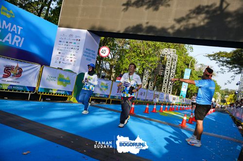 Race photo from Taman Budaya x BOGORUN 2025