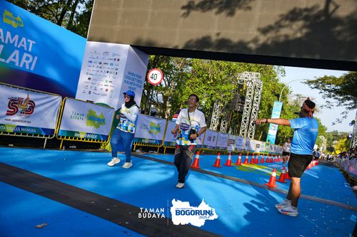Race photo from Taman Budaya x BOGORUN 2025
