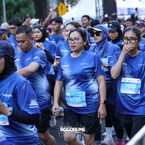 Race photo from BOGORUN 2026