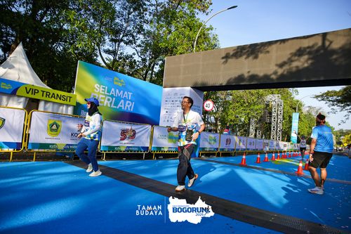 Race photo from Taman Budaya x BOGORUN 2025