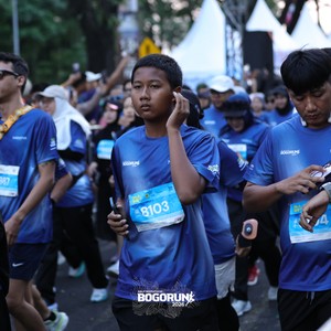 Race photo from BOGORUN 2026