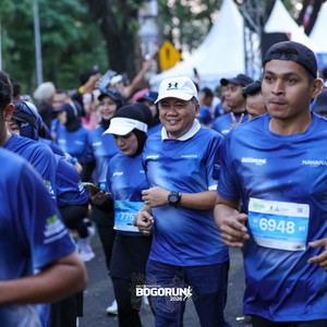 Race photo from BOGORUN 2026
