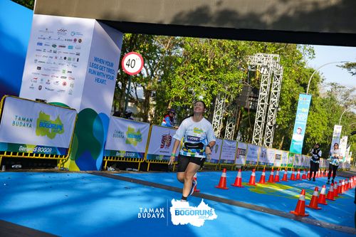Race photo from Taman Budaya x BOGORUN 2025