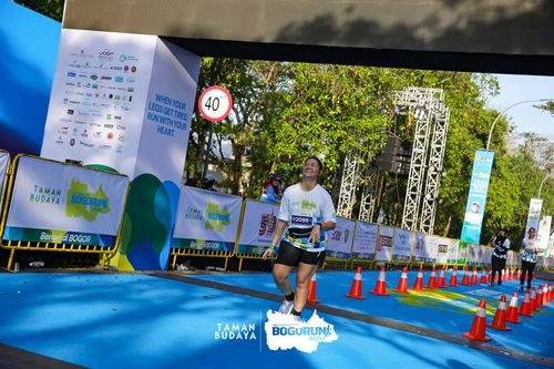 Race photo from Taman Budaya x BOGORUN 2025