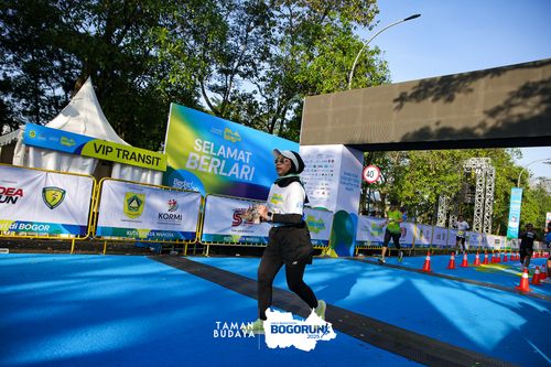 Race photo from Taman Budaya x BOGORUN 2025