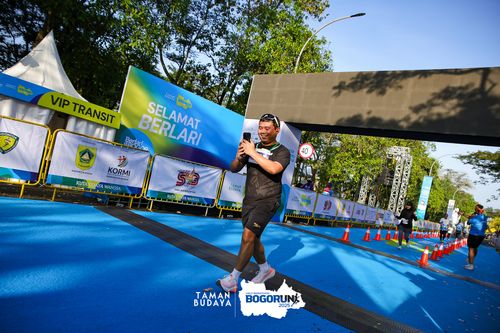 Race photo from Taman Budaya x BOGORUN 2025