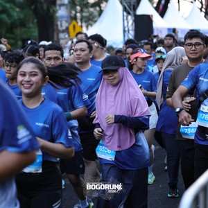 Race photo from BOGORUN 2026