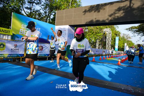 Race photo from Taman Budaya x BOGORUN 2025