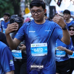 Race photo from BOGORUN 2026