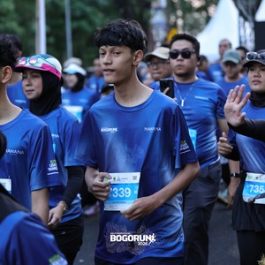 Race photo from BOGORUN 2026