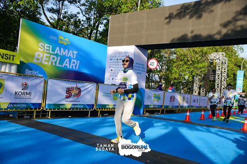 Race photo from Taman Budaya x BOGORUN 2025