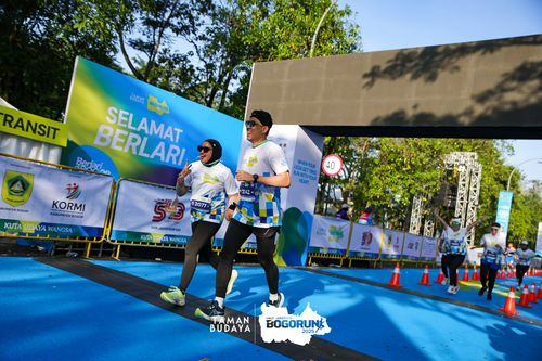 Race photo from Taman Budaya x BOGORUN 2025