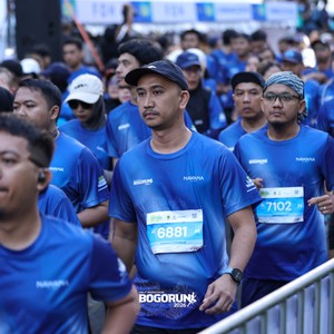Race photo from BOGORUN 2026