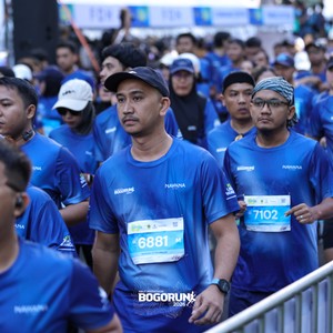 Race photo from BOGORUN 2026
