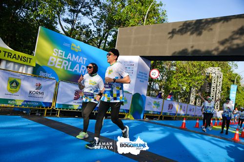 Race photo from Taman Budaya x BOGORUN 2025