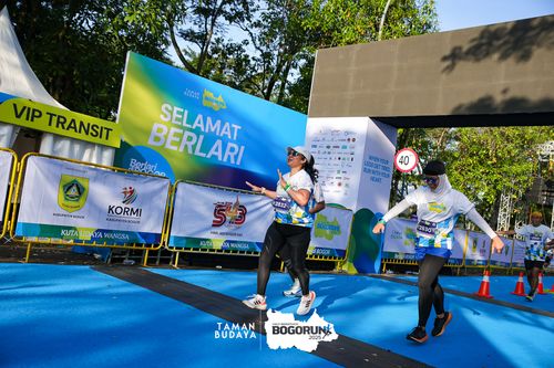 Race photo from Taman Budaya x BOGORUN 2025