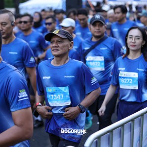 Race photo from BOGORUN 2026