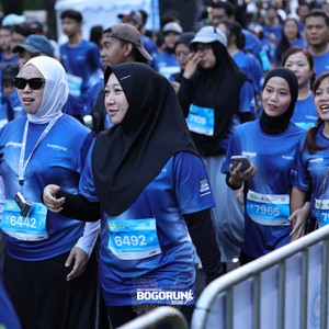 Race photo from BOGORUN 2026