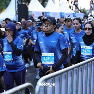 Race photo from BOGORUN 2026