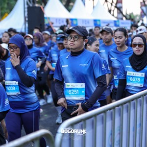 Race photo from BOGORUN 2026
