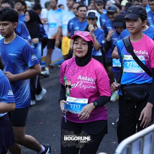 Race photo from BOGORUN 2026
