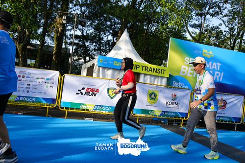 Race photo from Taman Budaya x BOGORUN 2025