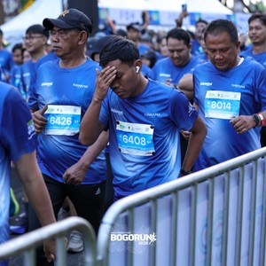 Race photo from BOGORUN 2026