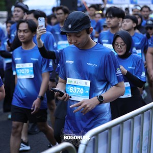 Race photo from BOGORUN 2026