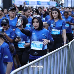 Race photo from BOGORUN 2026