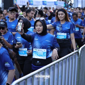 Race photo from BOGORUN 2026