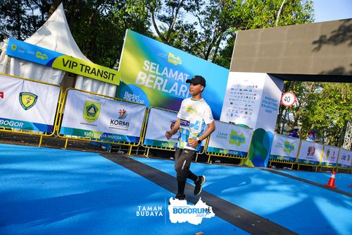 Race photo from Taman Budaya x BOGORUN 2025