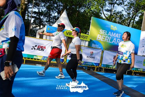 Race photo from Taman Budaya x BOGORUN 2025