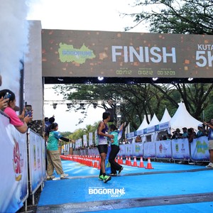 Race photo from BOGORUN 2026
