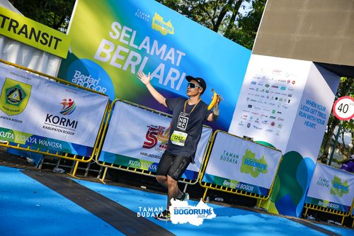 Race photo from Taman Budaya x BOGORUN 2025