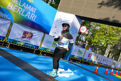 Race photo from Taman Budaya x BOGORUN 2025